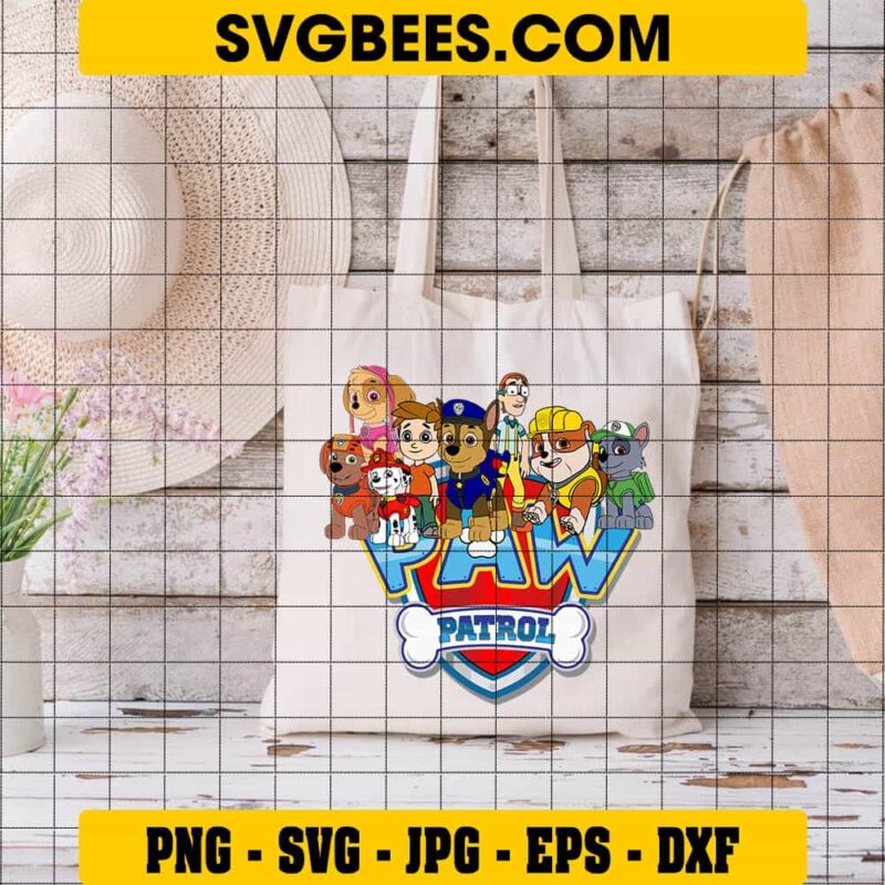 Paw Patrol Svg Bundle Cricut Cut Files Svgbees