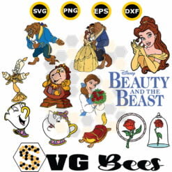 Disney Beauty and the Beast SVG, Belle Princess Disney SVG