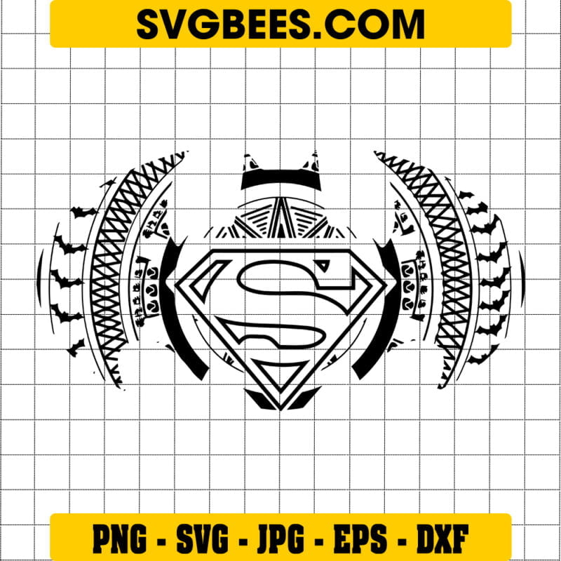 Batman Mandala SVG
