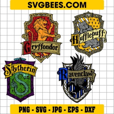 Harry Potter House Crest SVG - SVGbees