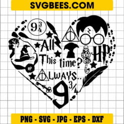Harry Potter Love SVG