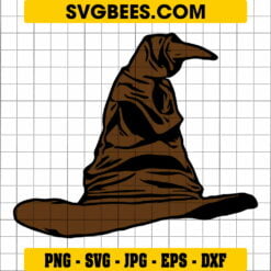 Harry Potter Sorting Hat SVG