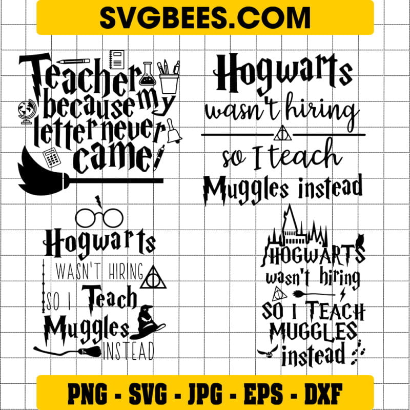 Harry Potter Teacher Svg - Svgbees