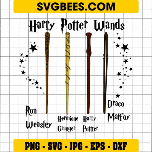 Harry Potter Wand SVG