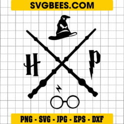 Harry Potter Wands SVG