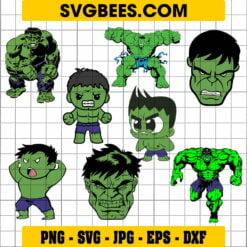 Incredible Hulk SVG
