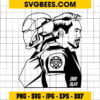 Iron Man Helmet SVG