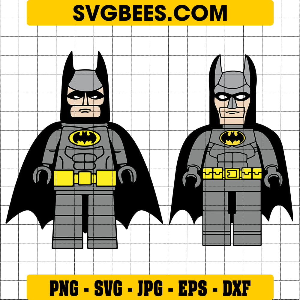 Lego Batman SVG SVGbees