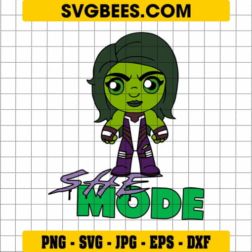 She Hulk SVG