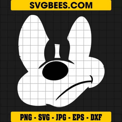 Angry Mickey Mouse SVG