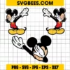 Dabbing Mickey Mouse SVG