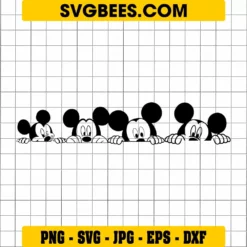 Mickey Mouse SVG Files