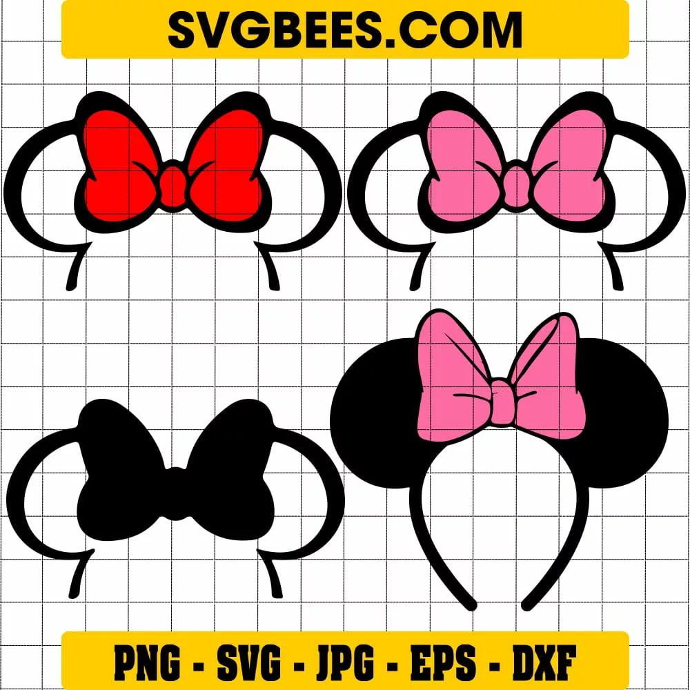 Designer-Inspired Bow Mouse Ears