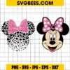Minnie Mouse SVG Head
