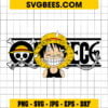 One Piece Anime SVG