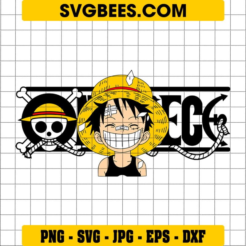 One Piece Anime SVG