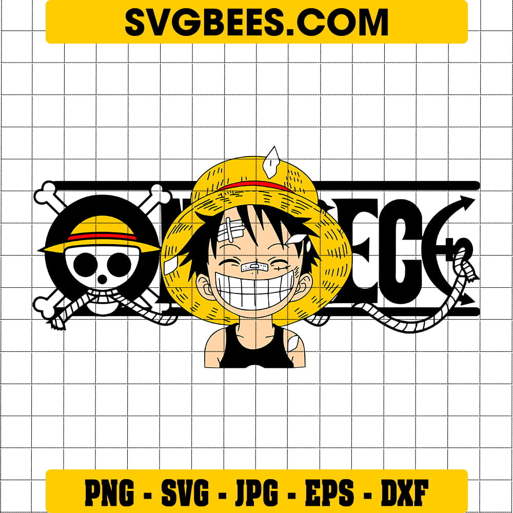 One Piece Anime Shirt Design Vector PNG SVG | Vectorency