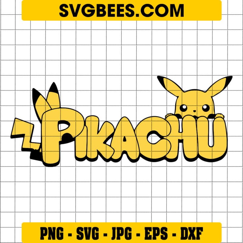 Pikachu SVG File