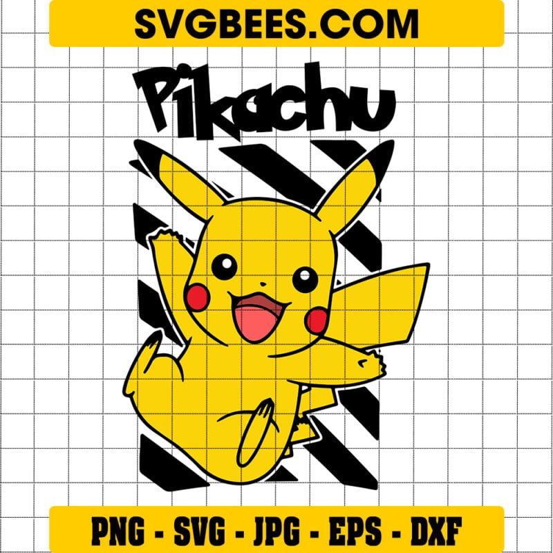 Pikachu SVG for Cricut