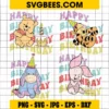 Winnie The Pooh Birthday SVG