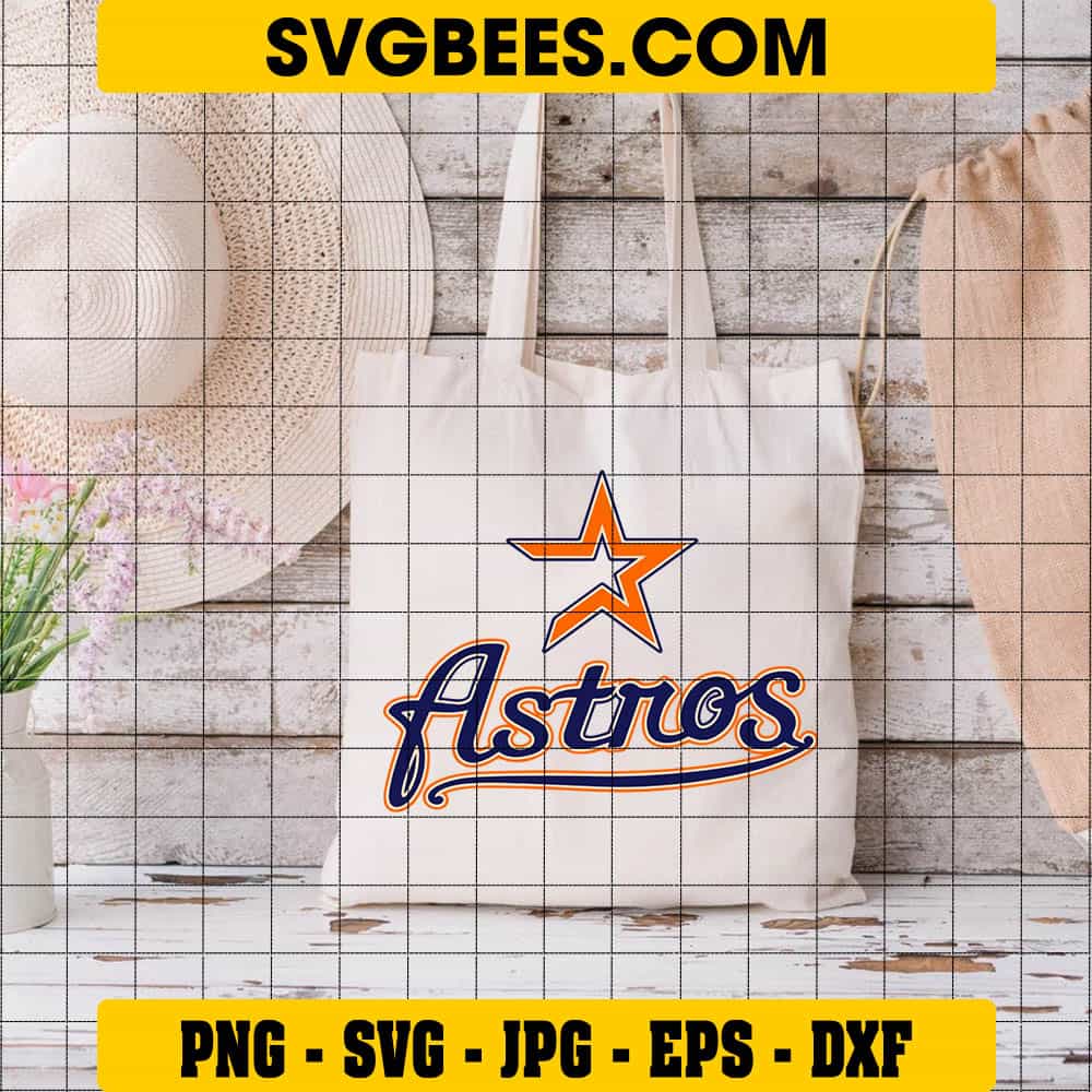 Houston Astros Logo SVG - High Quality SVG File - SVGbees