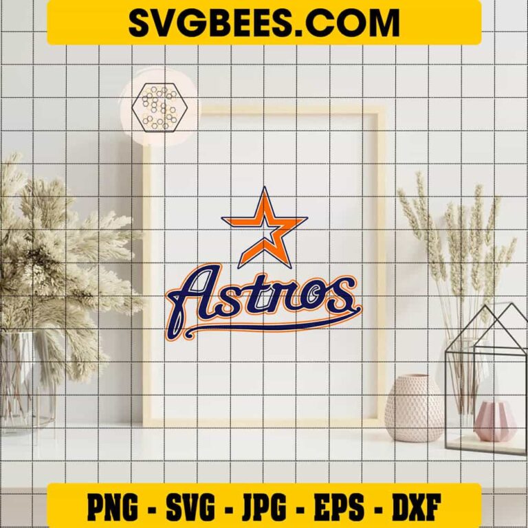 Astros SVG: Show Your Team Spirit - SVGbees