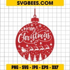 Christmas Bulb SVG