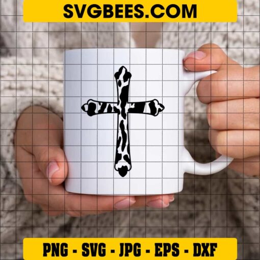 Cross SVG on Cup