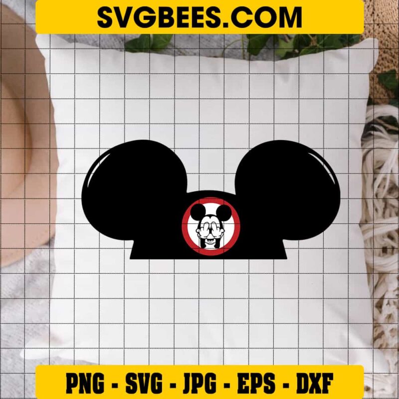 Disney Ears SVG - Mickey And Minnie Head SVG - SVGbees