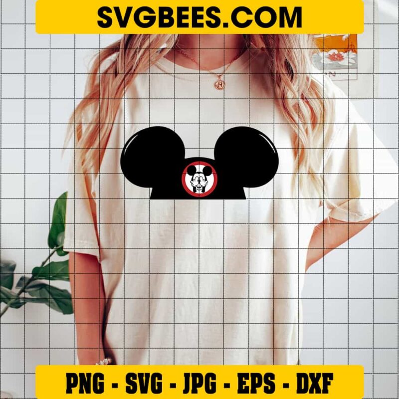 Disney Ears SVG - Mickey And Minnie Head SVG - SVGbees