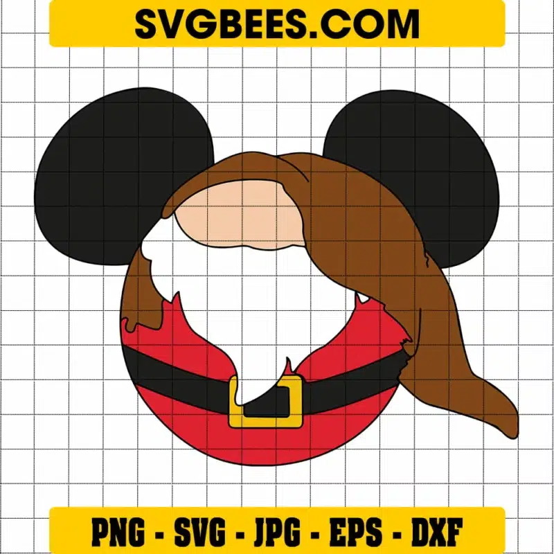 Grumpy Mickey SVG