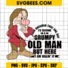 Grumpy Old Man SVG
