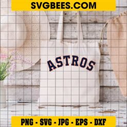 Houston Astros Logo SVG on Bag