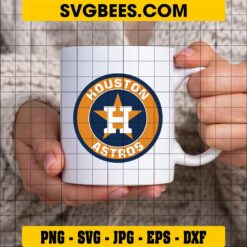 Houston Astros SVG on Cup