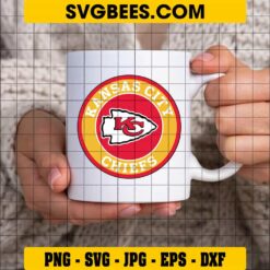 Kansas City Chiefs SVG on Cup