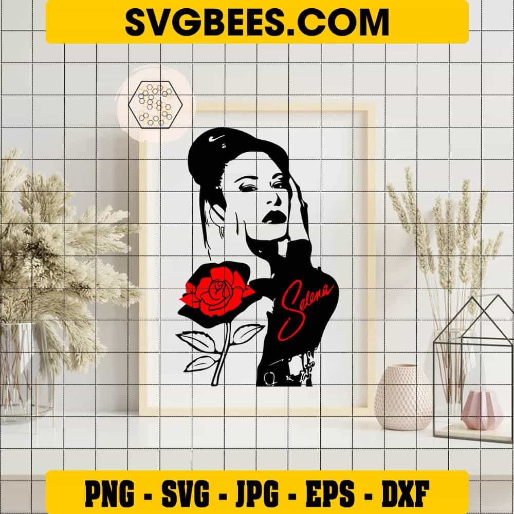 Selena SVG - Queen of Hearts - SVGbees