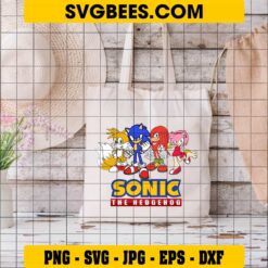 Sonic SVG on Bag