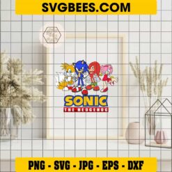 Sonic SVG on Frame