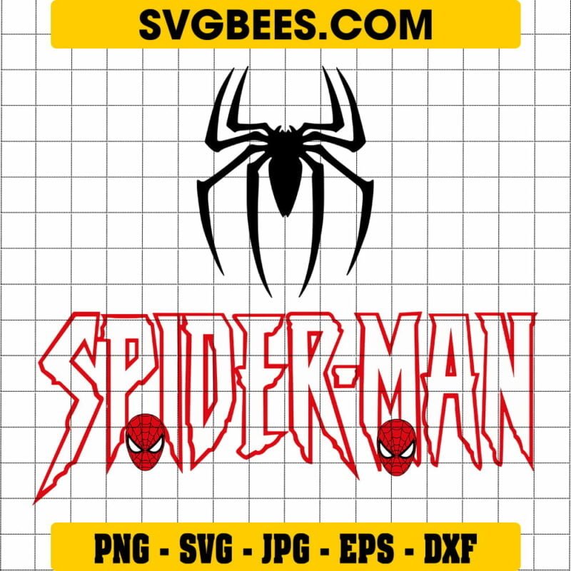 Spider Man Logo SVG