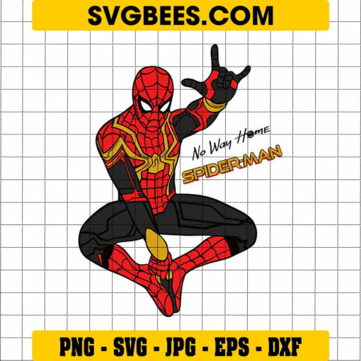Spider Man No Way Home SVG