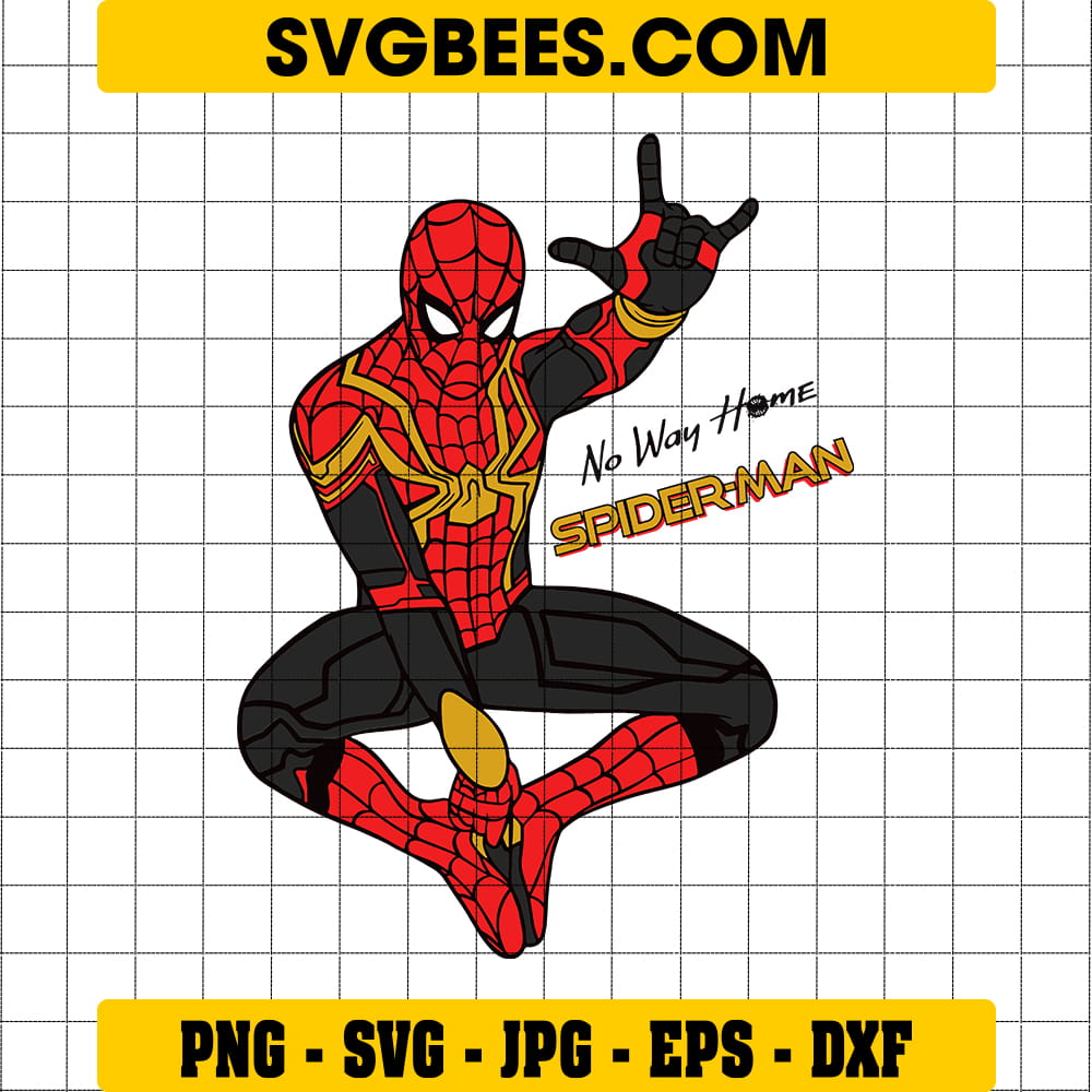 Spider man cartoon face SVG PNG EPS - SVGbees