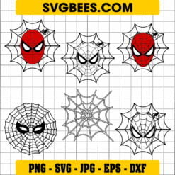 Spider Man Spider Web SVG