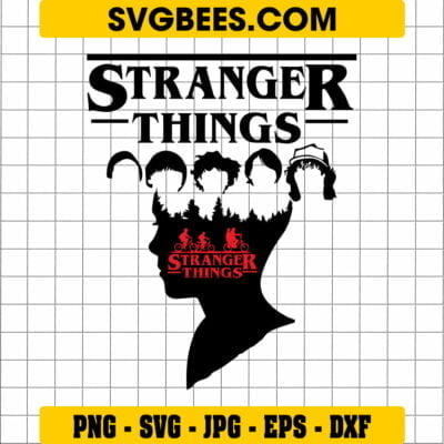 Stranger Things Clock Svg, Time Up Svg, Upside Down Svg