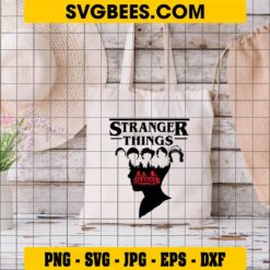Stranger Things SVG on Bag