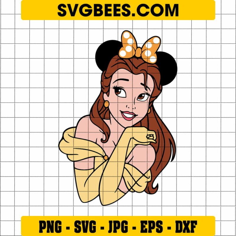 Belle SVG Design - Beauty and The Beast | SVGbees