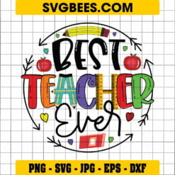 Best Teacher SVG
