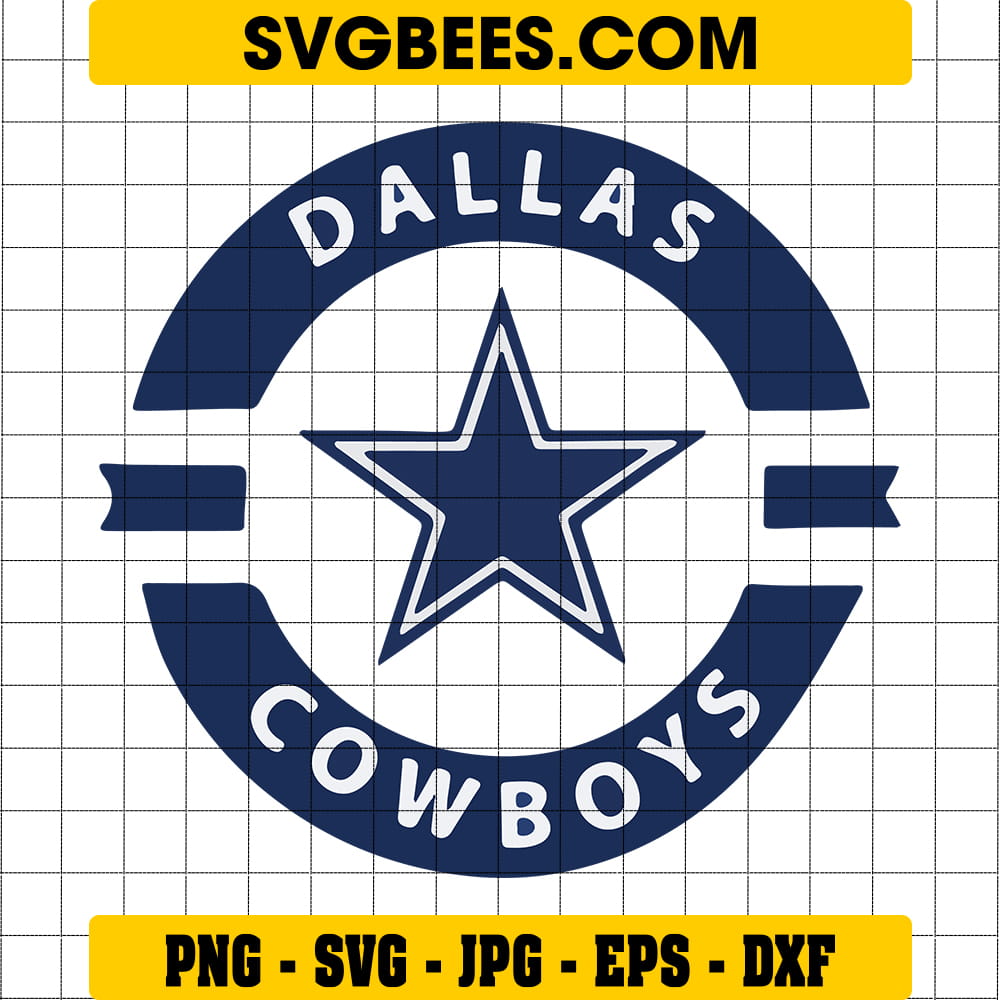 Dallas Cowboys Logo SVG PNG EPS Files - SVGBees