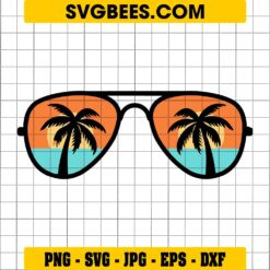 Ladies Aviator Sunglasses SVG