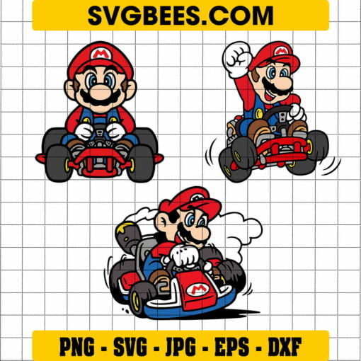 Mario Kart SVG
