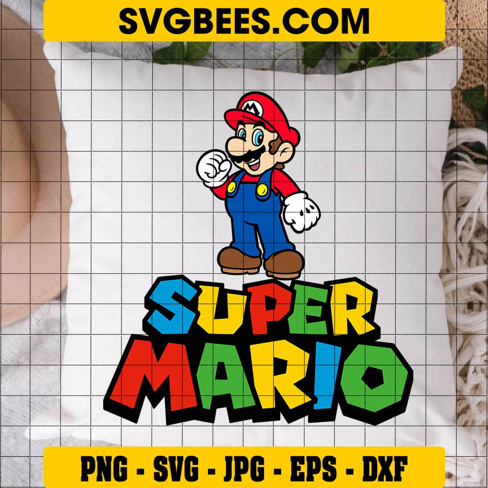 Mario SVG Bundle: Mario Characters svg, Super Mario svg, Mario Kart svg  Files, Mario Bros svg, Super Mario Halloween SVG, Mario Bros PNG